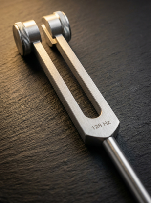 128 Hz WEIGHTED FORK